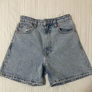 Zara mom shorts